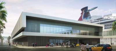 Carnival Corporation, the world's largest leisure travel company, unveiled artist renderings of its second cruise terminal at the Port of Barcelona – which will be Europe’s newest passenger cruise terminal when it opens in 2018.