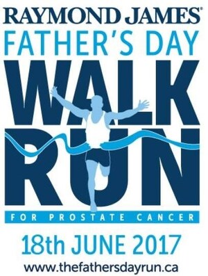 Prostate Cancer Foundation BC Announces Raymond James As Lead Sponsor for 2017 Father's Day Walk/Run