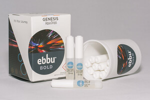 ebbu™ Unveils Patent Pending Water Soluble "Aqua Drops"