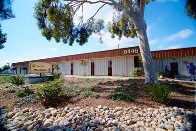 The Xeriscaping at Manheim Riverside uses significantly less water than traditional landscaping, which conserves water in the drought-prone region of Southern California.