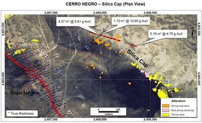 Figure 11. Silica Cap (Plan View) (CNW Group/Goldcorp Inc.)