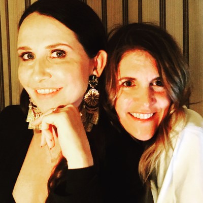 Janie Bryant and Andrea Stanford of C Magazine at The Chateau Marmont