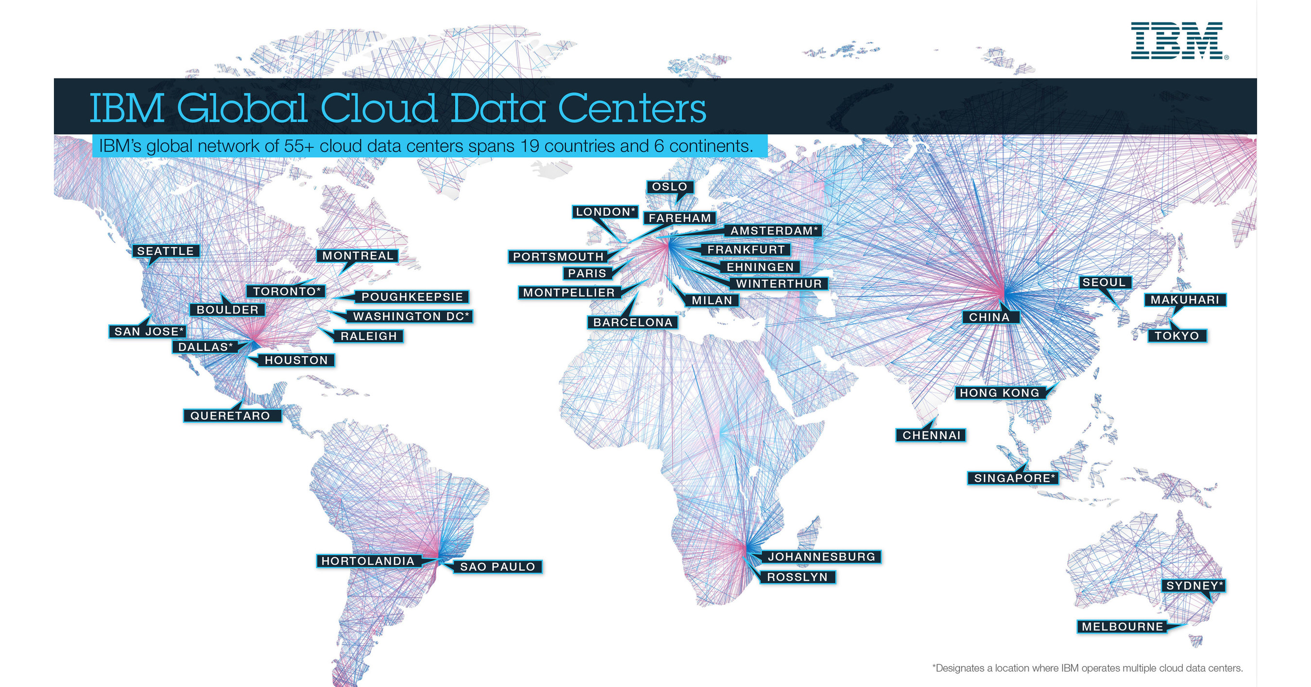 IBM Opens Four New Cloud Data Centers in the United States to Support