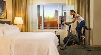 Westin Hotels & Resorts announces first-of-its-kind collaboration with Peloton, empowering travelers to rise & ride in the privacy of select WestinWORKOUT® guest rooms throughout the United States.