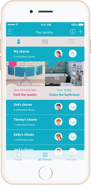 Homey - Chores and Rewards App Enables Parents to Transfer Allowance to Kids' Bank Accounts