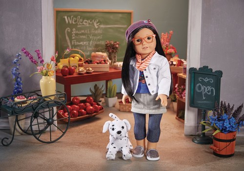 Z Yang, an imaginative filmmaker from Seattle, is the latest addition to American Girl's new line of contemporary characters.