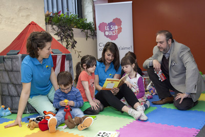 Participer à la vie démocratique en famille - Service de halte-garderie offert lors des conseils d'arrondissement et des consultations publiques du Sud-Ouest