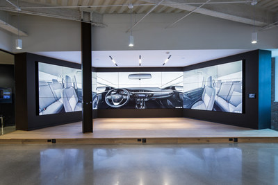 The focus at Toyota Connected is to leverage big data to contextually and intuitively improve services for customers to deliver an amazing experience with Toyota and Lexus brands. (Photographer/Michelle Litvin) (Architect/Perkins+Will)