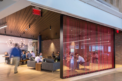 Collaborative work space allows Toyota Connected team members to work how, and where, they want. (Photographer/Michelle Litvin) (Architect/Perkins+Will)