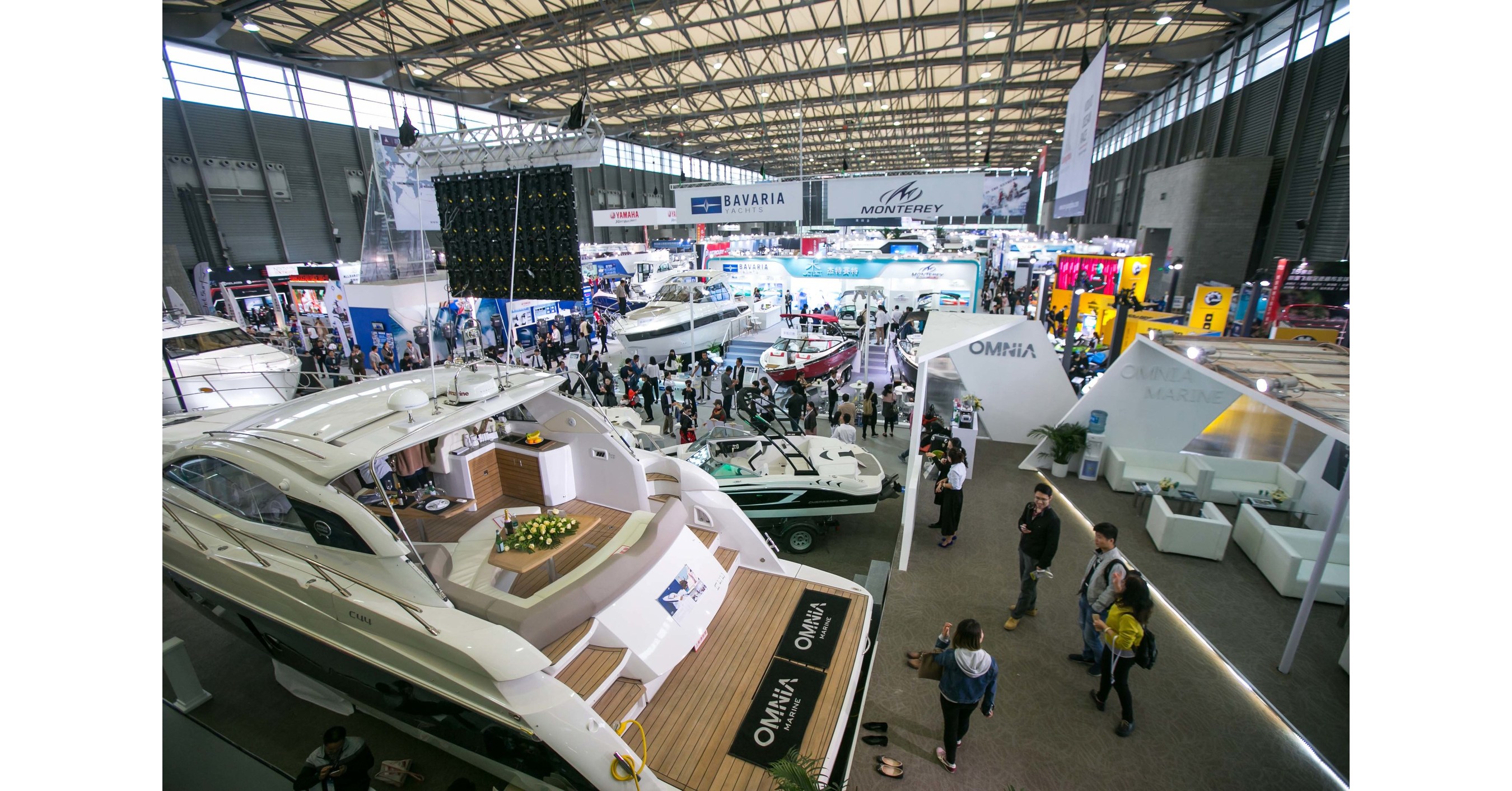 The 22nd China (Shanghai) International Boat Show Opens with 500