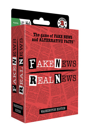 Fake News / Real News: The Game of Fake News and Alternative Facts™ Debuts to Commemorate Administration's 100th Day