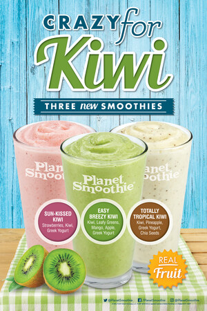 New at Planet Smoothie: Crazy for Kiwi Smoothies