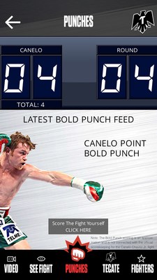 Feel your phone vibrate every time Canelo lands a power punch!