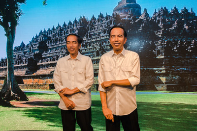 President Joko Widodo surprised and said his figure is 99.9% the same.