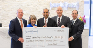 LyondellBasell Among Top Donors to United Way of Greater Houston Campaign for 2016