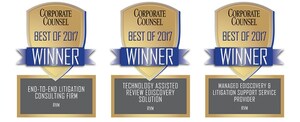 Corporate Counsel Magazine Recognizes RVM as a Top Provider in Litigation Services