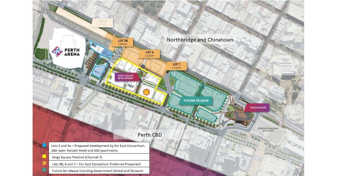 FEC Selected to Develop Perth City Link Sites in Australia