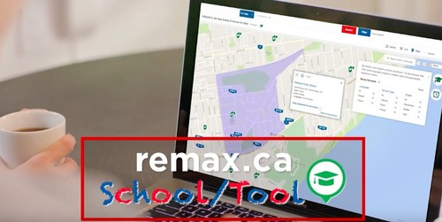 RE/MAX Launches the New School Tool making finding your next home near your ideal school one step easier. (CNW Group/RE/MAX)
