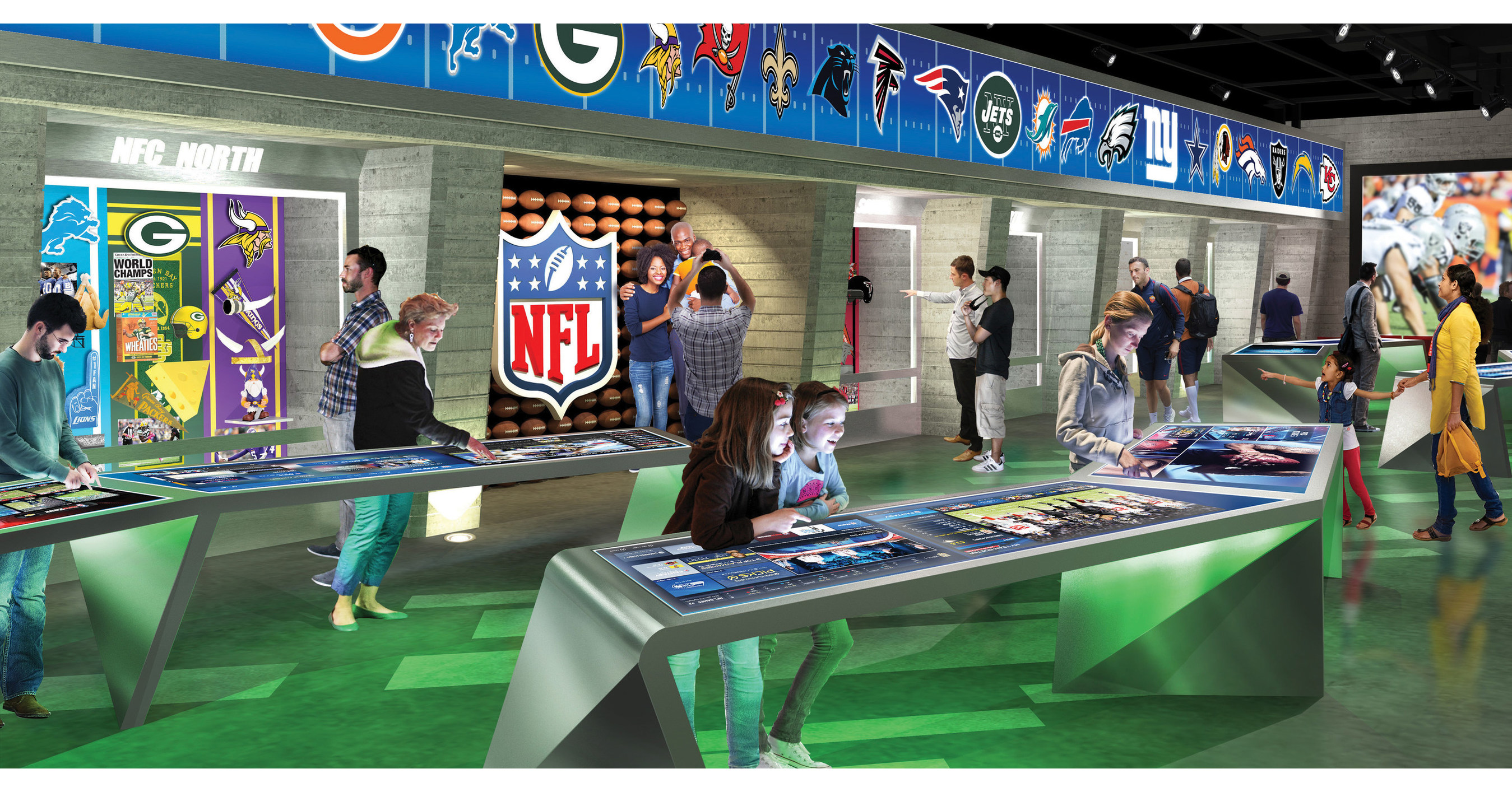 NFL Experience Times Square Unveils Sneak Peek of New OneOfAKind