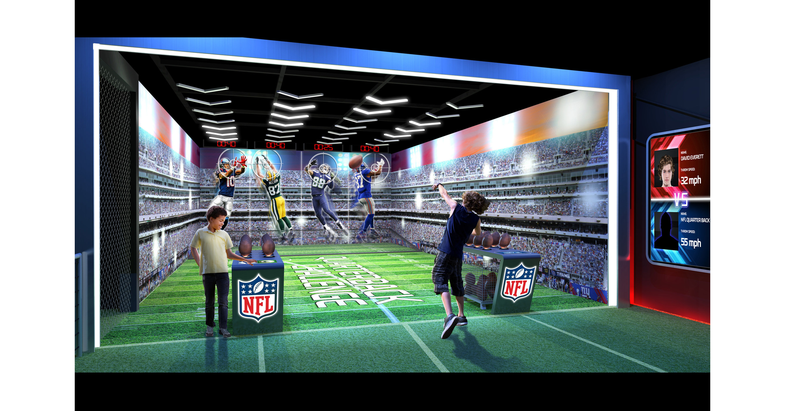 NFL Experience Times Square dévoile un aperçu d'une nouvelle expérience