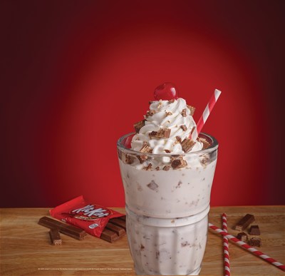 Steak ‘n Shake’s new KIT KAT® Milkshake