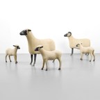 Art Buyers Target Francois-Xavier Lalanne Sheep Sculptures, Important Sam Francis Painting in May 6 Auction