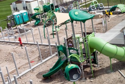 doTERRA funded the construction of two specialized playgrounds at the UVU Autism Center in Orem, Utah.