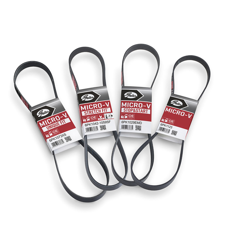 Gates New MultiRibbed Belts Range Features Family of Four