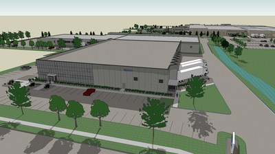 The new facility will add an additional 58,000 square feet of production and packaging space to support 
Uponor’s PEX piping business.