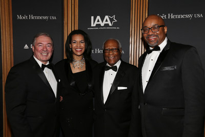 From left to right: Jim Clerkin, Fredricka Whitfield, Herbert P. Douglas Jr., and Rodney Williams