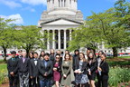 Local students put their leadership skills to the test during three days of legislative debate at the State Capitol