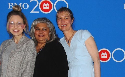 Tara Bosch, Annar Mangalji and Cathy Press were the local honourees recognized through ‎BMO Celebrating Women in Vancouver. (CNW Group/BMO Financial Group)