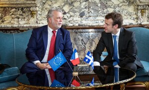 Le premier ministre du Québec salue l'élection d'Emmanuel Macron