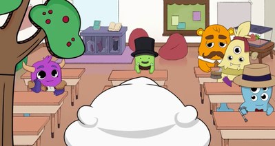 Still image from the ClassDojo & Yale Mindfulness video.