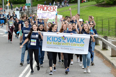 Kids Walk for Kids with Cancer participants make their way along the one-and-a-half mile route through Central Park in New York on May 6, 2017. Kids Walk has already raised $1.2 million this year for pediatric cancer research at Memorial Sloan Kettering Cancer Center, with fundraising continuing through June 30, 2017. Visit www.kidswalkmsk.org to learn more.