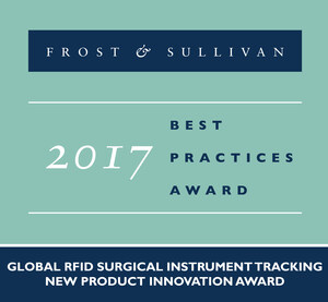 Frost &amp; Sullivan Applauds Xerafy for its Game Changing UDI-Compliant RFID Surgical Instrument Tracking System for Healthcare