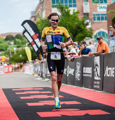 Wearing a Recon Jet, Triathlete Tim Don becomes the first professional to use smart eyewear in an Ironman event.