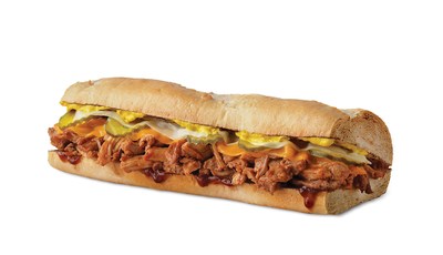 Quiznos' Southern Style BBQ Pulled Pork sandwich.