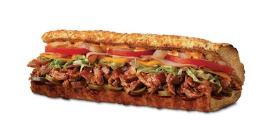 Quiznos' Spicy Chipotle BBQ Pulled Pork sandwich.