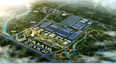 Rendering of GAC Motor’s planned industrial park for electric and intelligent vehicles