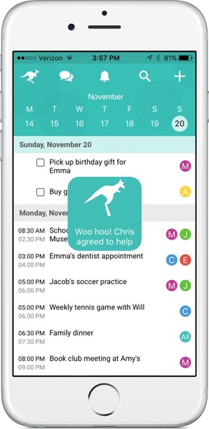 New Family Organizer App Empowers Moms on Mother's Day and Every Day