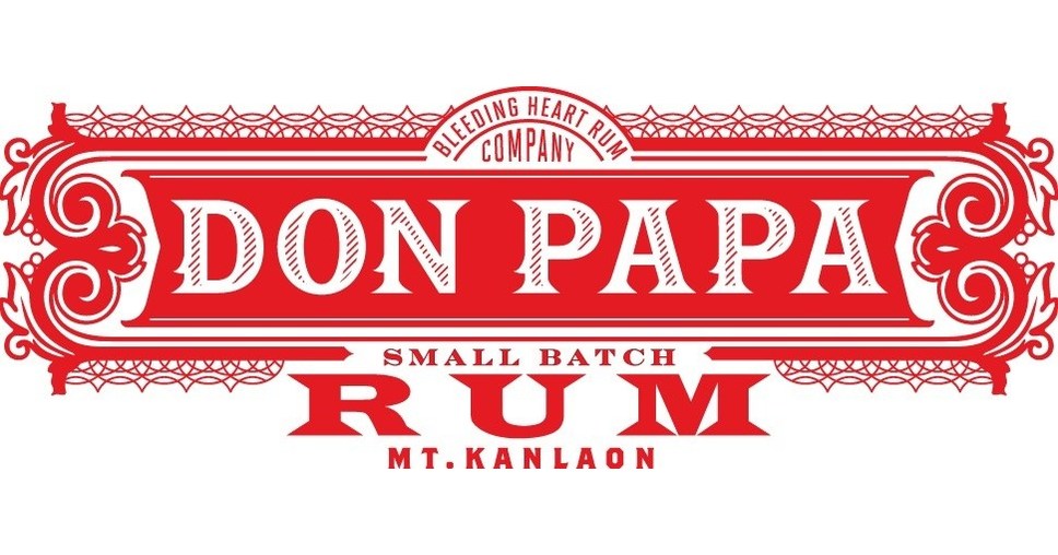 Bleeding Heart Rum Company Don Papa Small Batch Rum Aged in Oak , Mt.  Kanlaon, Philippines