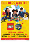 LEGO Systems, Inc. Announces New Interactive Experience Tour: LEGO® World Of Creativity