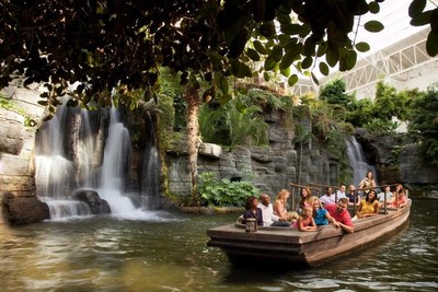 Explore Gaylord Opryland Resort's nine acres of indoor gardens on an indoor boat ride through the iconic Nashville hotel.