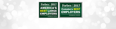 Based on direct employee feedback, Magna has been selected to the Forbes magazine lists of America’s Best Employers and Canada’s Best Employers for 2017. (CNW Group/Magna International of America Inc.)