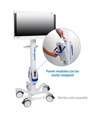 ZeroWire Mobile cordless display stand from NDS
