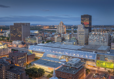 Montréal est la ville qui accueille le plus grand nombre de congrès internationaux en Amérique du Nord selon le classement 2016 de l’ICCA. (Groupe CNW/Palais des congrès de Montréal)