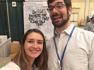 A Star Is Born at Haddon House Expo: Resourceful Young Sales Professional Agnes DeLatoni Draws Big Crowd With Hand-Drawn Poster