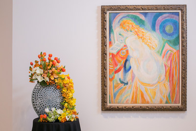 ProFlowers’ head floral designer Kate Law won top prize at the annual Art Alive Floral Exhibition with this floral interpretation of "Female Nude Reading" featuring calla lilies, dubiums and tulips. 
Photo Credit: The San Diego Museum of Art