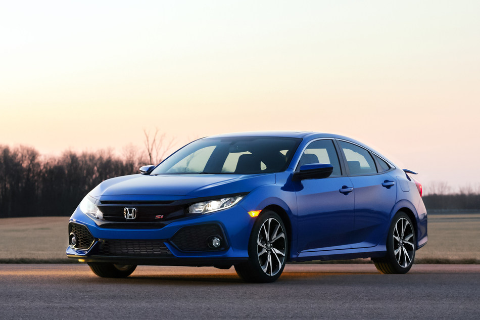 Stylish, Sporty and Turbocharged 2017 Honda Civic Si Coupe and Sedan On ...